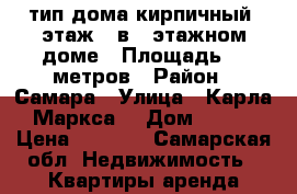 тип дома кирпичный. этаж 2 в 5 этажном доме.  Площадь 50 метров › Район ­ Самара › Улица ­ Карла Маркса  › Дом ­ 130 › Цена ­ 1 200 - Самарская обл. Недвижимость » Квартиры аренда посуточно   